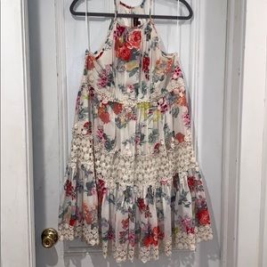 Anthropologie Floral Dress